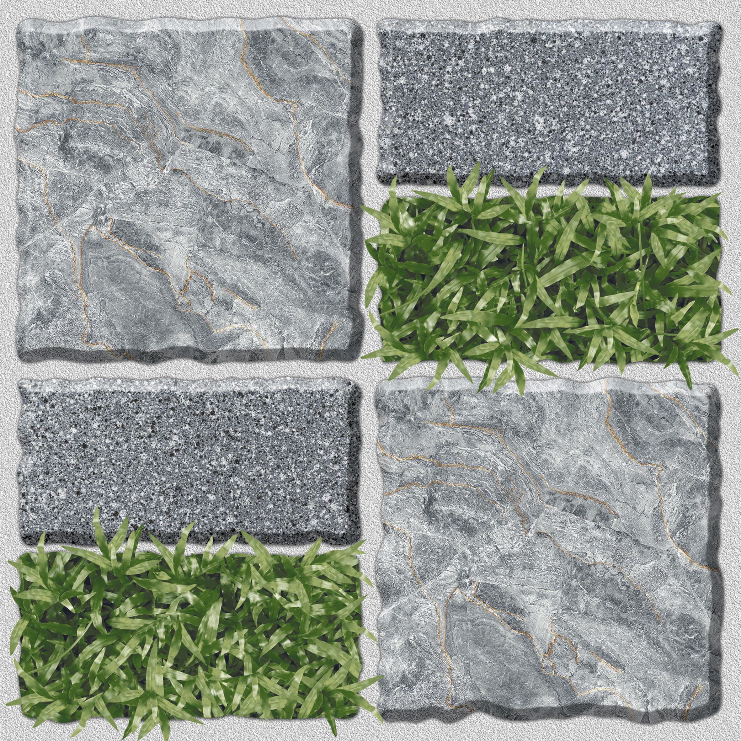 F5204 . Garden Tiles